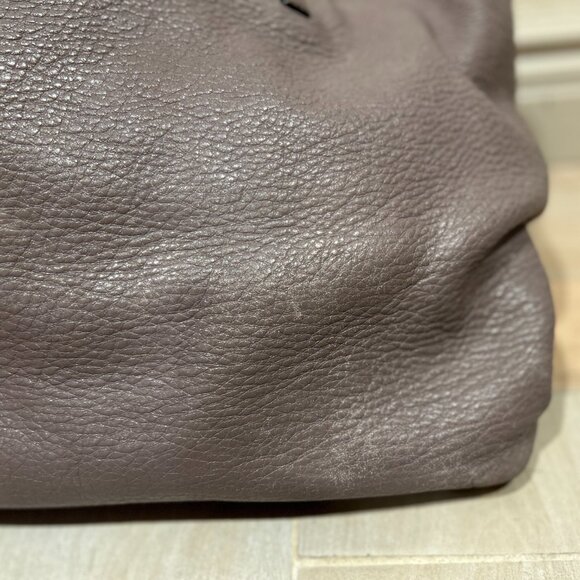Womens Coach Madison H1380-26225 Lavender Pebbled Leather Shoulder Tote Handbag - Picture 12 of 16